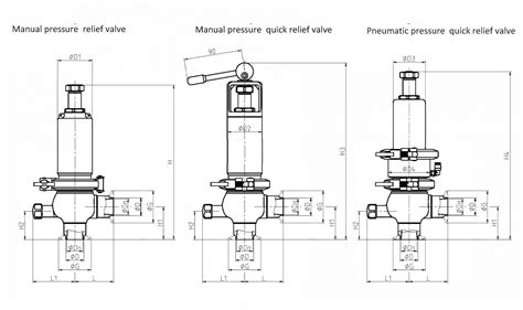 Stainless Steel Pressure Relief Valve Manual Donjoy Technology Coltd