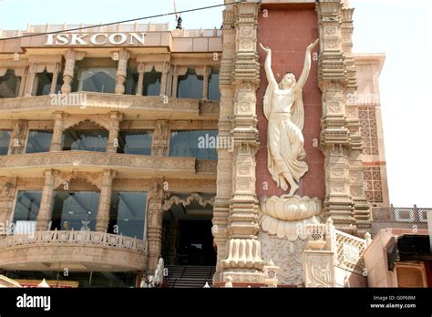 Iskcon Temple Noida Uttar Pradesh India Magnificent Temple Dedicated