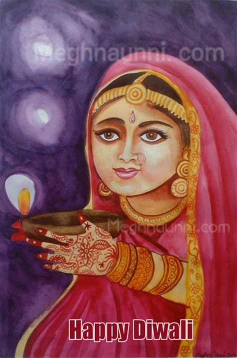 Happy Diwali Painting at PaintingValley.com | Explore collection of ...