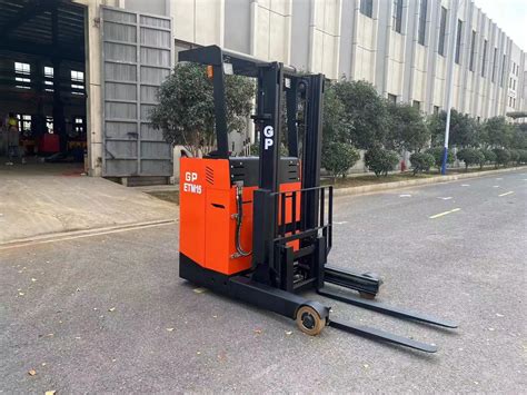 Warehouse Narrow Aisle Reach Stacker Ton Electric Pallet Reach