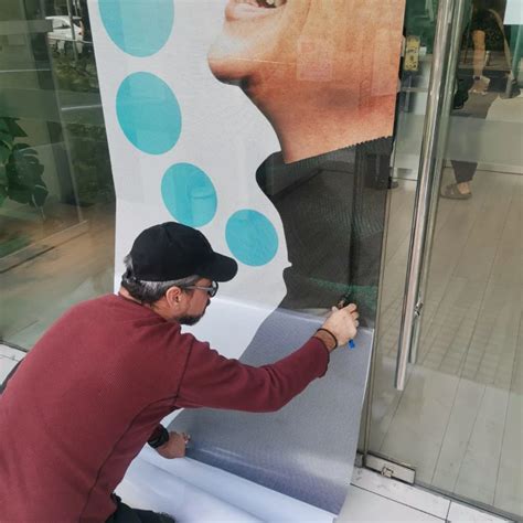 Instalacion Microperforado Impresiones Publicitarias En L Nea