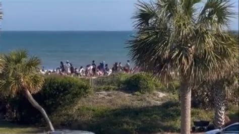 Se Registra Tiroteo En Playa De Carolina Del Sur Hay Heridos