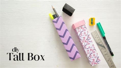 Tall Origami Box Instructions | DIY Tall Box - Crafts Ace