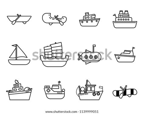 Simple Cartoon Ship