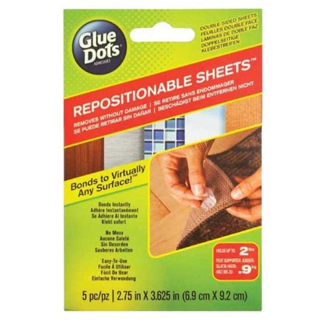 Glue Dots® Repositionable Glue Dots Sheets (Wallets) – Columbus Trading