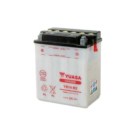 Yuasa YB14 B2 CP 12V Combi Pack YuMicron Battery