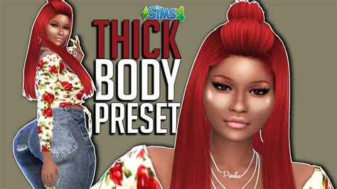 Sims 4 Body Presets Curvy