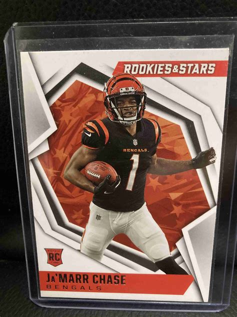 Sportlots Auctions 2021 Rookies And Stars Ja Marr Chase Rookie RC 107