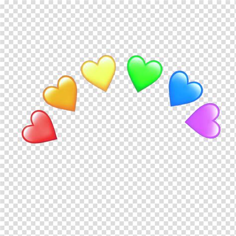 Love Iphone Emoji Heart Hand Heart Sticker Orange Purple Text