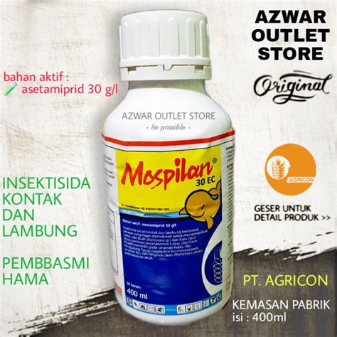 Jual Mospilan 30EC 400ml INSEKTISIDA Racun Hama Ulat Kutu Daun