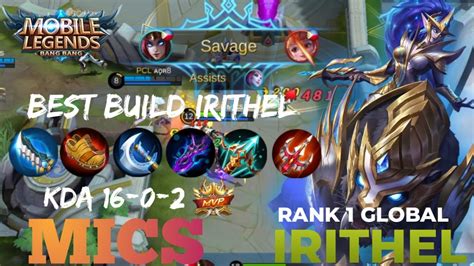 Build Item Irithel Tersakit Terbaru Top Global Irithel By