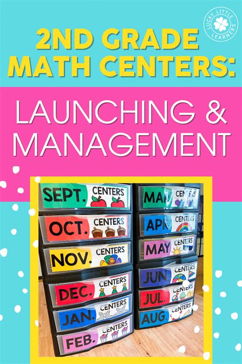 2nd Grade Math Centers Launching And Management Lucky Little Learners