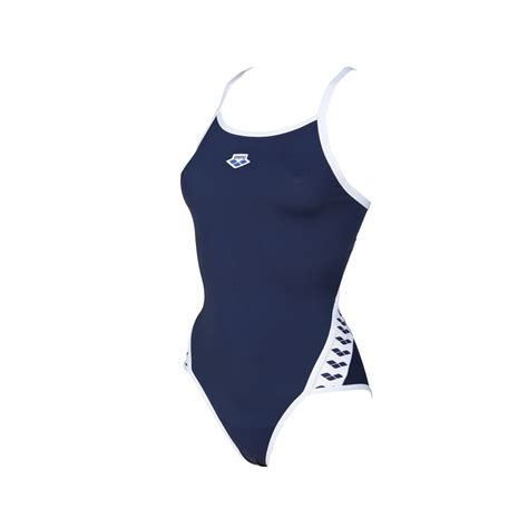 Arena Icons Super Fly Back Solid Swimsuit Women Navy White BIKE24