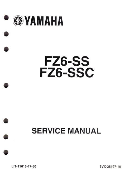 Genuine Yamaha Factory Dealer Service Repair Manual Fz6 Ss Fz 6 Ss 2004 04 Ebay