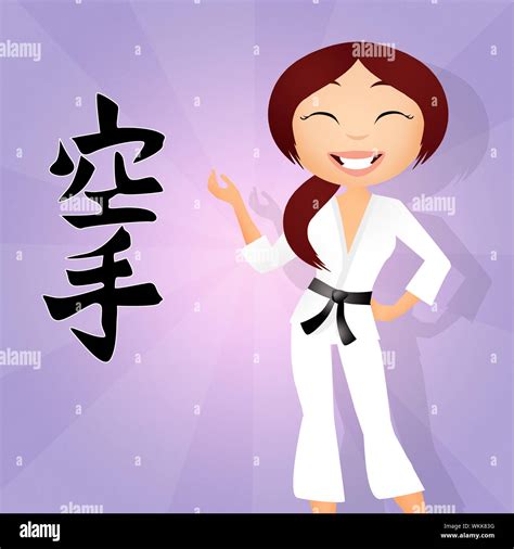 Karate Cartoon Hi Res Stock Photography And Images Alamy