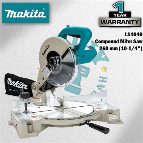 MAKITA LS1040 Compound Miter Saw 260MM (10-1/4")『1 Year Warranty』『100% ...