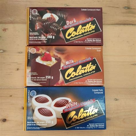 Jual Cokelat Colatta Compound Gr Aneka Rasa Shopee Indonesia