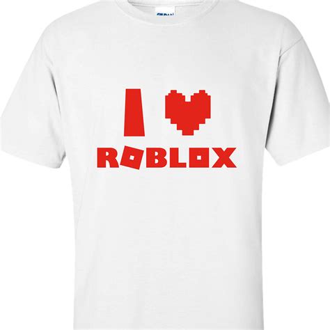 I Heart Roblox Shirt Template