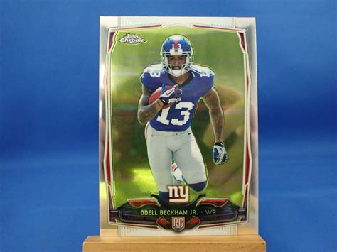 Odell Beckham Jr Topps Chrome 2014 RC Rookie 117 EBay