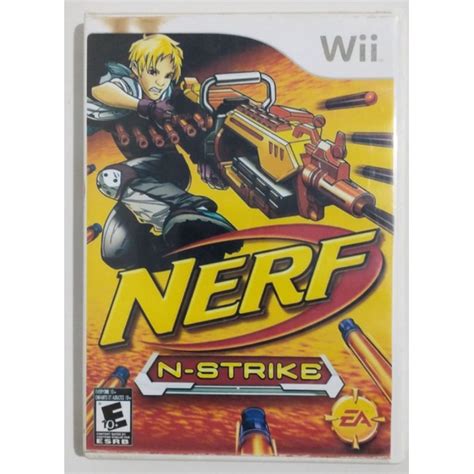 Nerf N Strike Jogo Nintendo Wii Original Shopee Brasil