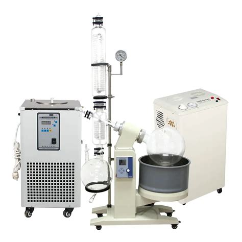 50l Automatic Rotary Evaporatorrotovap With Chiller And Vacuum Pump In Laboratory Thermostatic