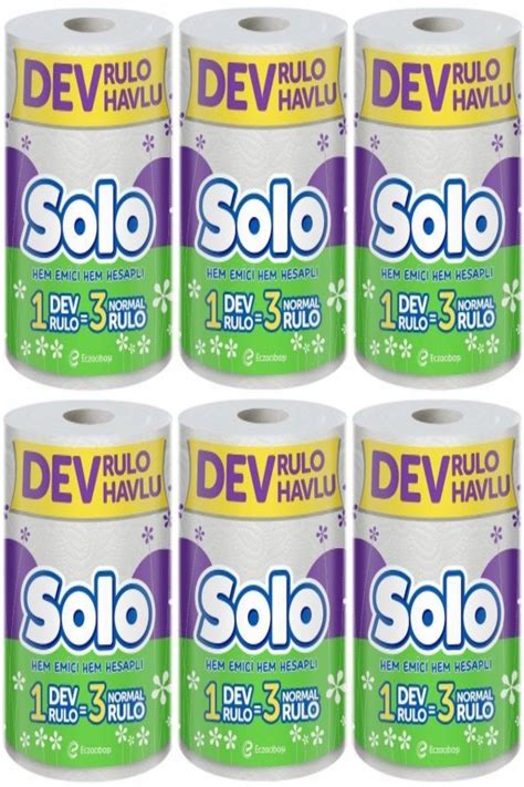 Solo Dev Havlu 6 Rulo Dev Havlu Fiyatı Yorumları Trendyol