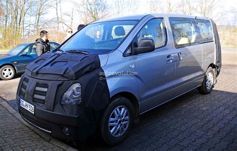 Hyundai H 1 Facelift Spied In Germany Autoevolution