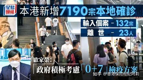 香港 全面通关进一步，有望短期内取消“34”入境检疫安排，变为“07” 知乎