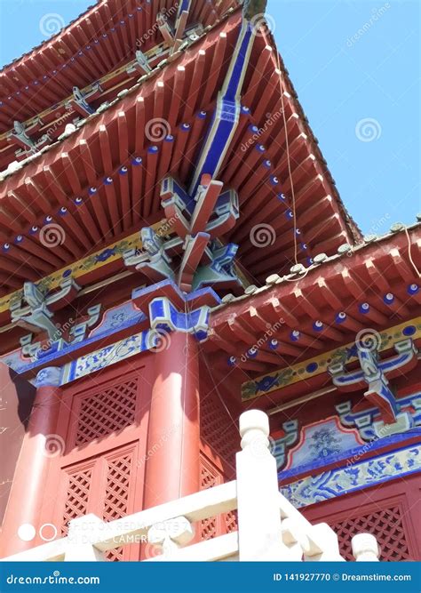 The Corner Of Baojin Building Of Song Dynasty Stock Photo Image Of