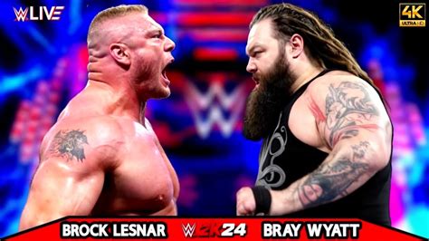 Bray Wyatt Vs Brock Lesnar No Holds Barred Match BACKLASH 2024