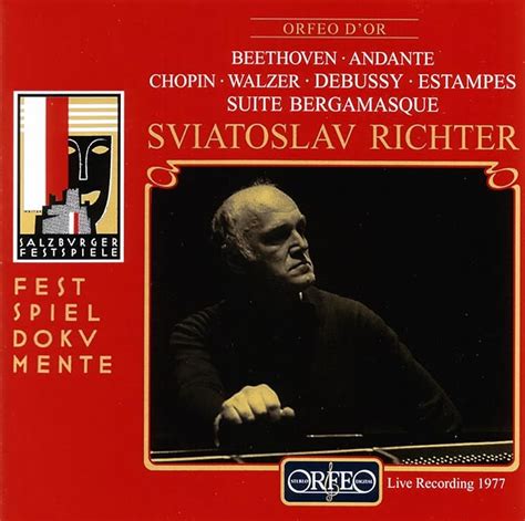 Richter Plays Beethoven Debussy Chopin Sviatoslav Richter Claude