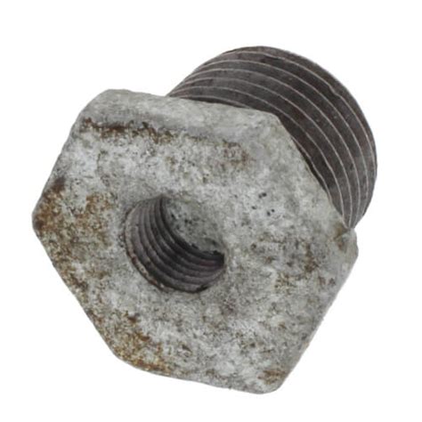 Gmbu0120 Everflow Gmbu0120 12 X 18 Galvanized Malleable Hex Bushing