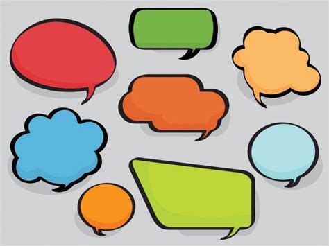 Speech Bubbles Powerpoint Theme Free Ppt Templates