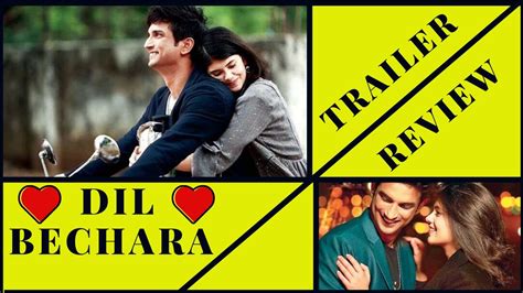 DIL BECHARA Trailer Review Sushant Singh Rajput Sanjana Sanghi Mukesh