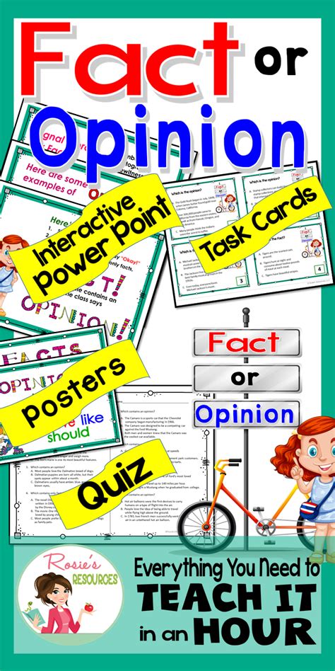 Fact And Opinion Fact And Opinion Powerpoint Lesson Teacher Help