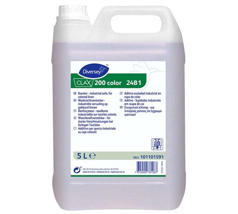 Detergente Diversey L Quido Clax Color B L