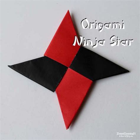 Doodlecraft: Origami Ninja Stars!