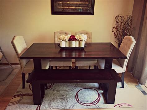 Rustic Modern Dining Room Table - Shanty 2 Chic