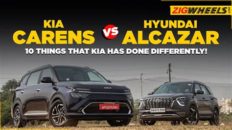 Kia Carens Launched Things It Does Differently Vs Hyundai Alcazar