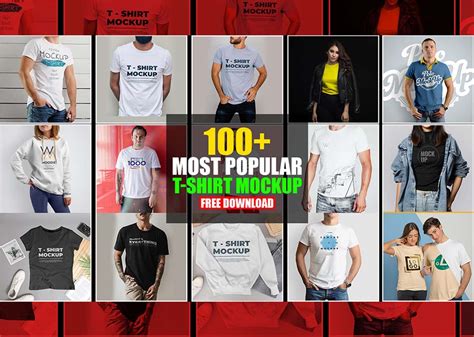 100 Best T Shirt Mockup Free Download টি শার্ট মকআপ ফ্রী ডাউনলোড T