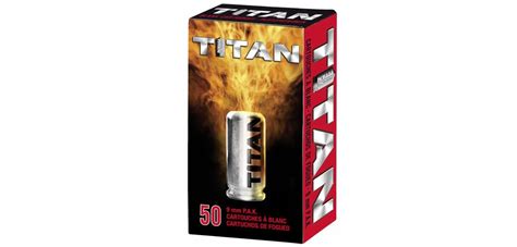 Umarex Perfecta Titan Platzpatronen Cal 9 Mm P A K 50 Schuss