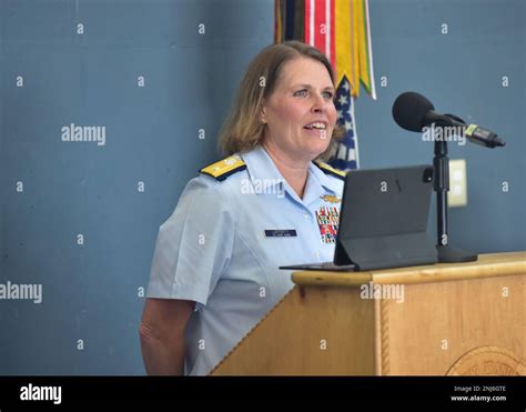 Rear Adm Miriam L Lafferty Assistant Commandant For Reserve Speaks