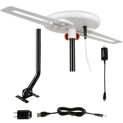 360Degree Omni-directional Digital Outdoor TV Antenna 4K Amplified