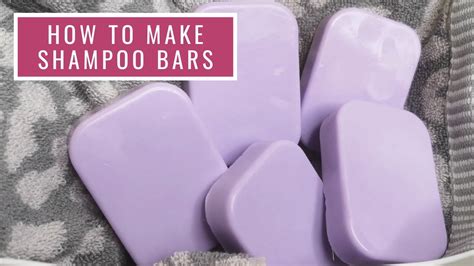 How To Make Melt And Pour Shampoo Bars Homemade Shampoo Bar Tutorial