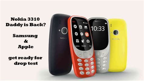 Nokia 3310 The Iconic Brick Had Relaunchedsamsung And Apple Get Ready