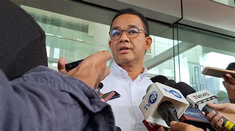 Soal Hak Angket Anies Pasrah Ke Partai Pengusung