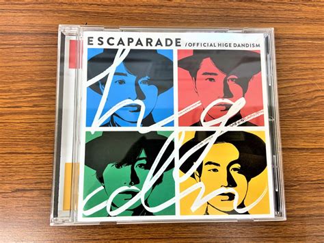 Yahooオークション 3227official髭男dism Cdアルバム Escaparade エ