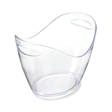 True Chill Large Acrylic Ice Bucket In Clear Reviews Wayfair Canada