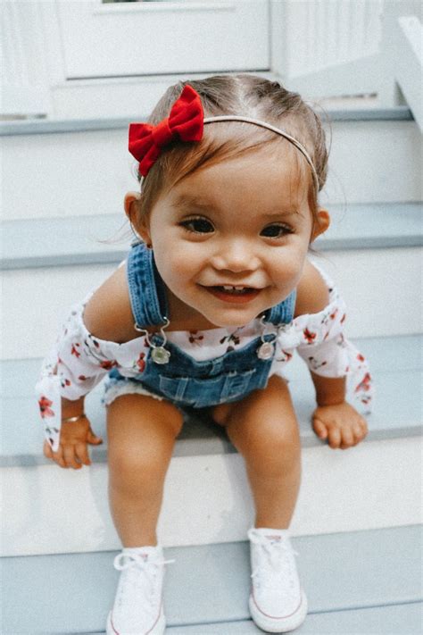 Baby Girl Fashion Kids Fashion Bow Style Ootd Baby Girl Ootd