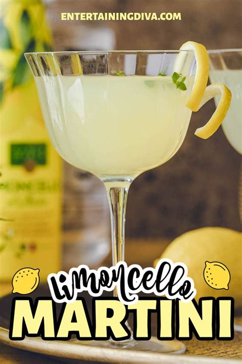 The Best Limoncello Martini Summer Cocktail Recipes Limoncello